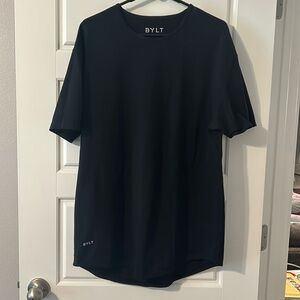 Bylt Drop Cut Black Lux Shirt NWOT